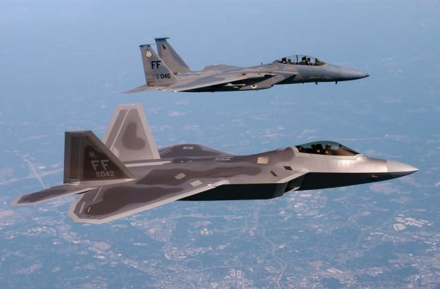 F/A-22 Raptor - Langley Air Force Base - 1st Fighter Wing has traveled the world Picture