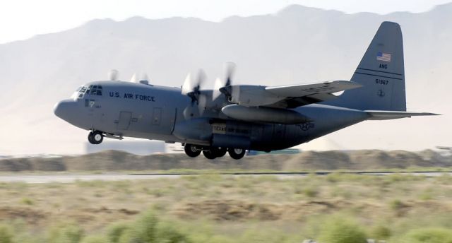 C-130 Hercules - Hecules lifts off Picture