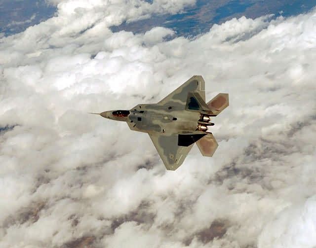 F/A-22 - Lone Raptor Picture