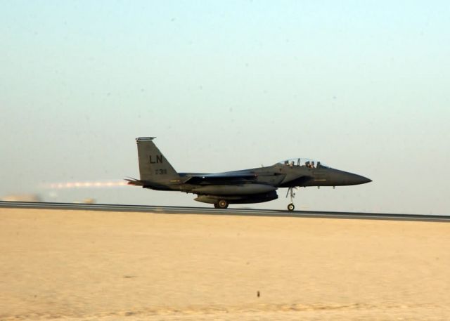 F-15E Strike Eagles - Deployed fighters Picture