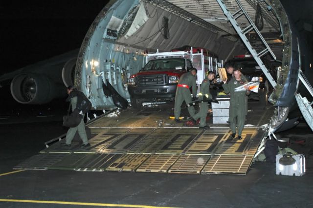 C-5 Galaxy - AMC answering humanitarian call in aftermath of Katrina Picture