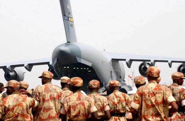 C-17 - USAFE helps Rwandan troops deploy to Darfur Picture