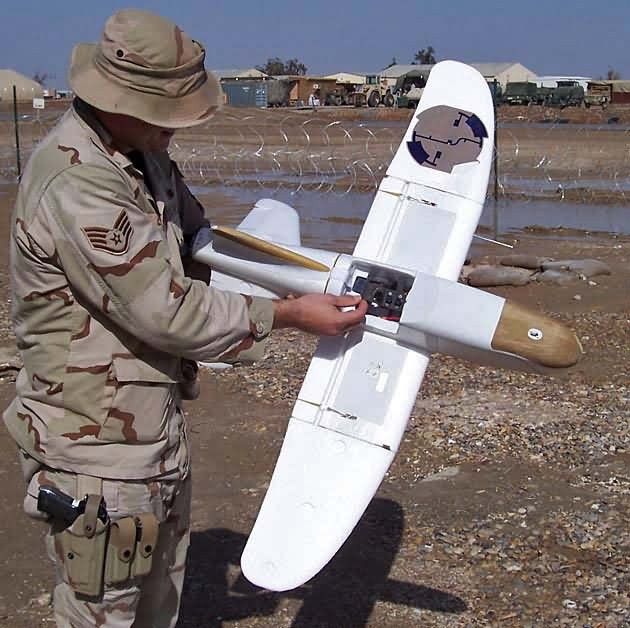 Desert Hawk - Desert Hawk UAV patrols Tallil Picture