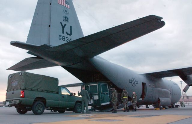 C-130 Hercules - PACAF Airmen coordinate Air Force relief efforts Picture