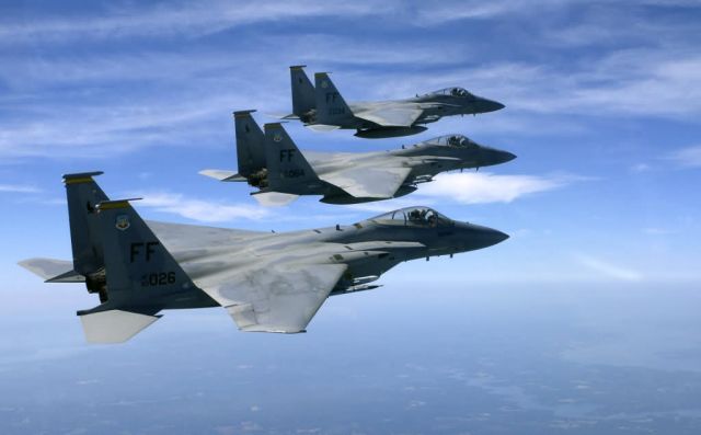 F-15 Eagle - Eagles fly the nest Picture