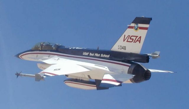 F-16 - VISTA F-16 will test airborne safety system Picture