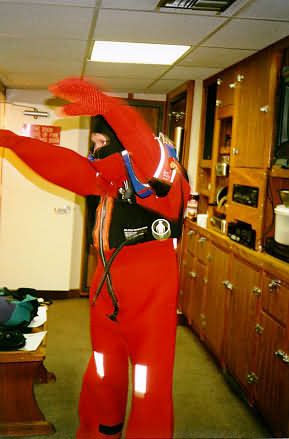 M/V Tiglax survival suit training Picture