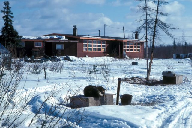 Allakaket Village Building Picture
