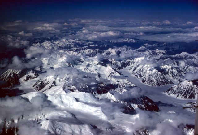 Alaska Range Aerial View Picture