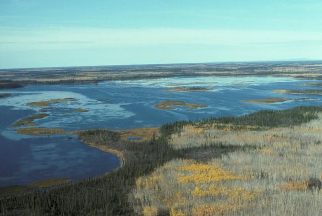 Three Lakes - Aerial View Picture