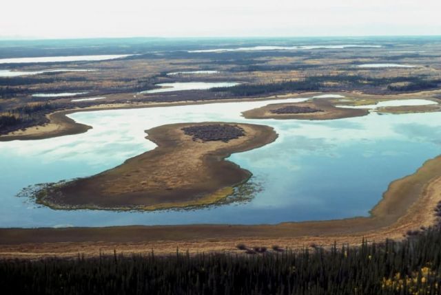 Yukon Flats - Aerial View Picture
