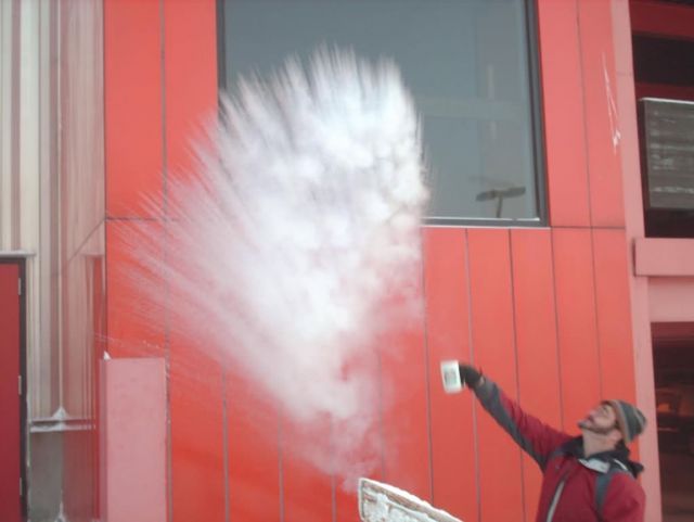 Water Vaporizes at 40 Degrees Below Zero Picture