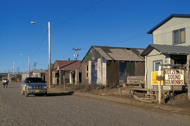Kotzebue Shore Ave. Buildings Picture