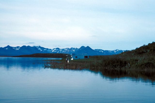 Becharof Lake and Trailer Picture