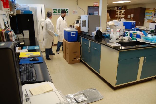 Avian Influenza Sampling Project 2006 Picture