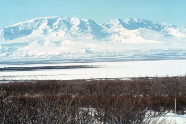 Mt. Veniaminof, Black Lake Picture