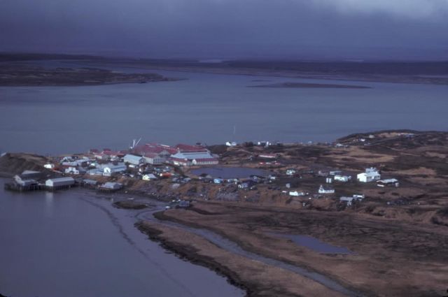 Egegik Village on the Alaska Peninsula Picture