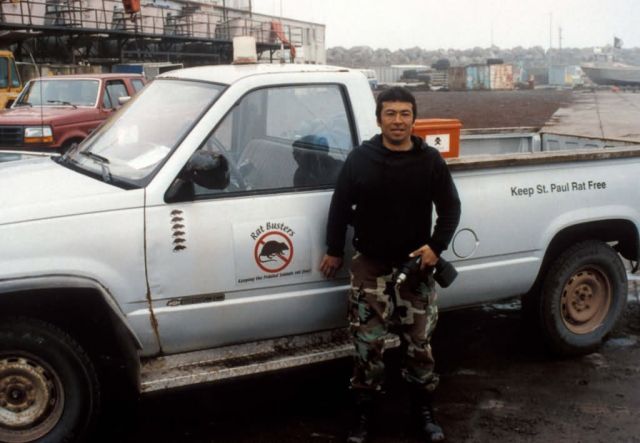 St. Paul Island rat patrol, Mark Rukovishnikoff Picture