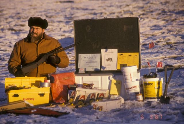 Shipwreck Response Kit, Steve Ebbert, Biologist Alaska Maritime National Wildlife Refuge Picture