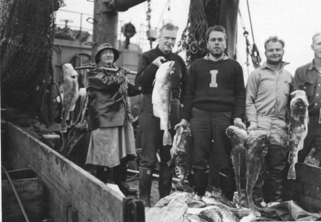 U.S. FWS Staff on the Bering Sea off Nunivak Picture