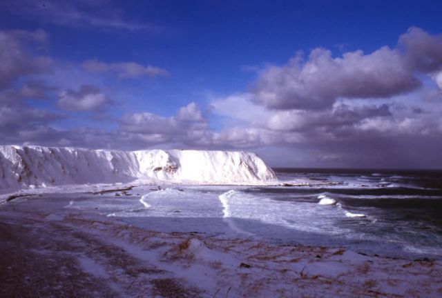 Shemya Island Cable Bowl View west Picture