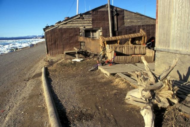 Kotzebue Waterfront Buildings Picture