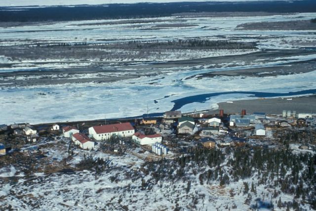 Noatak Village on the Noatak River Picture