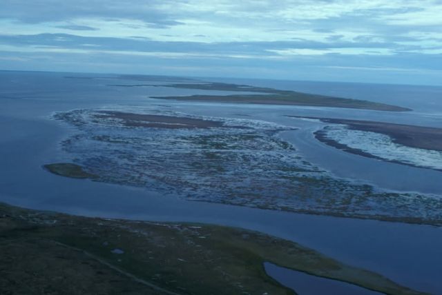 Barrier Islands and Lagoons at Cape Espengerg Picture