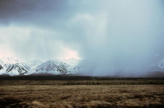 Alaska Range Squall Picture