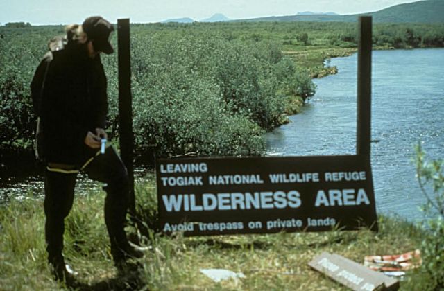 Togiak Refuge Sign Picture