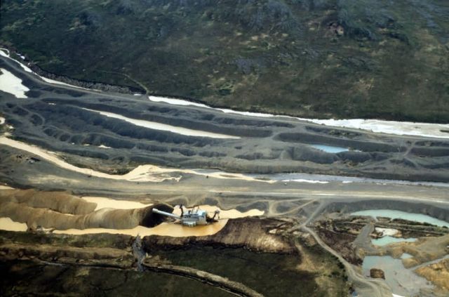 Platinum Mining Aerial View Picture