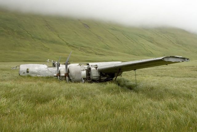 Atka Island WWII wreckage Picture