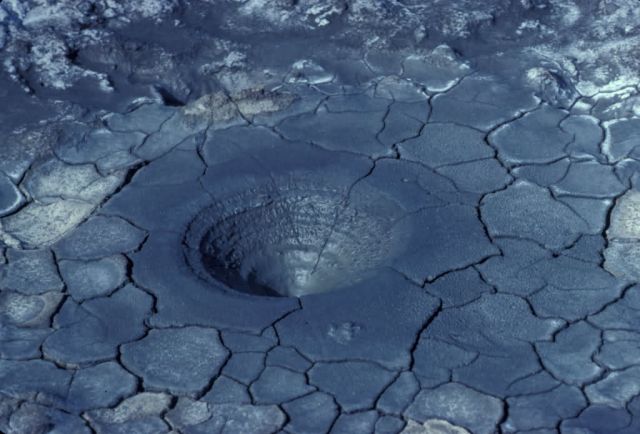 Mud Volcano Along the Glenn Highway Picture