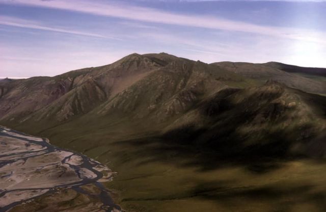 Yukon Delta Area Aerial View Picture