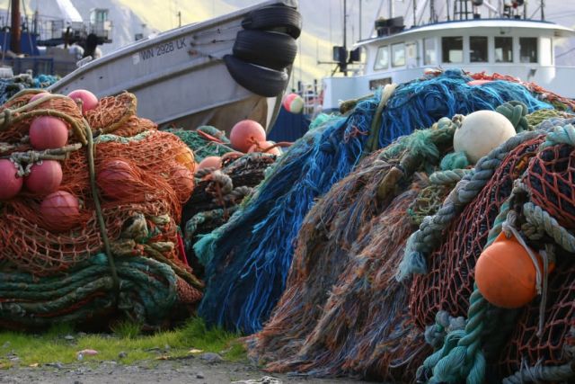 Dutch Harbor, Unalaska net pile Picture