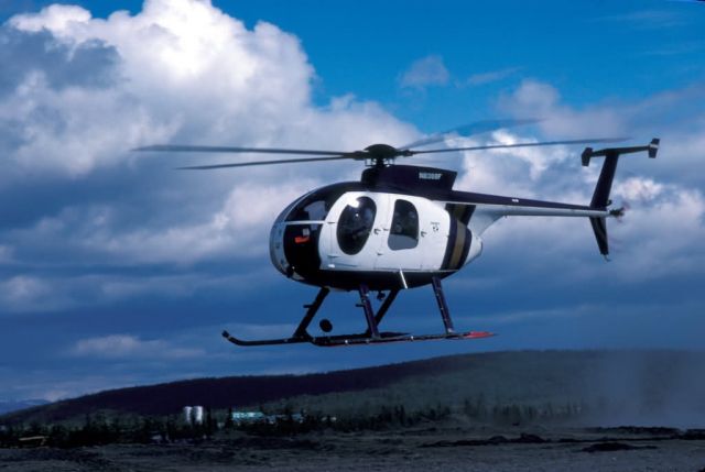 Helicopter in Bettles Picture