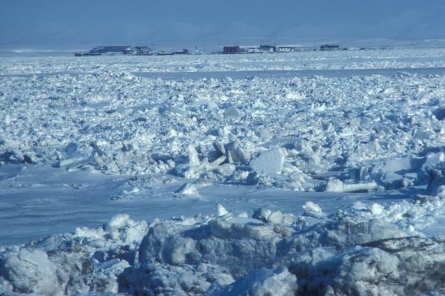Ice and Village Picture
