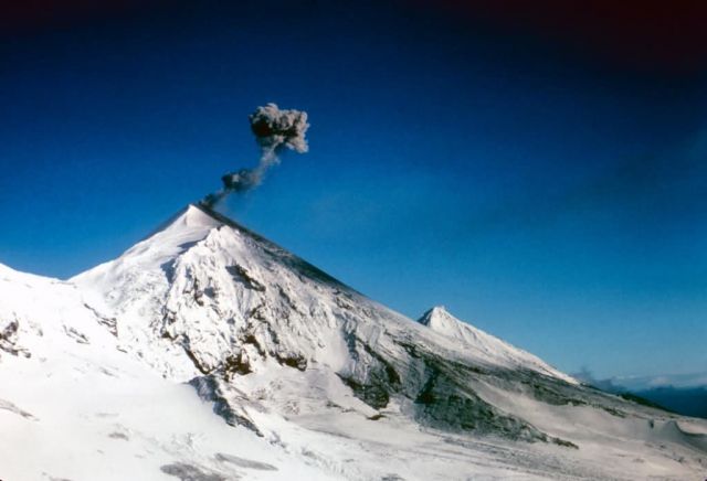 Pavlof Volcano on the Alaska Peninsula Picture