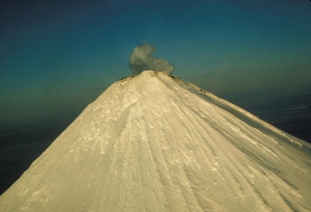 Unimak Island, Shishalden Volcano Picture