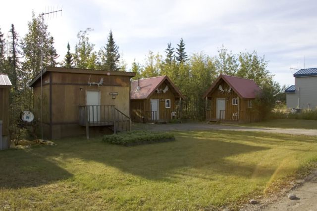 Kanuti bunkhouses in Bettles Picture