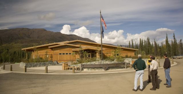 Interagency visitor Center in Coldfoot, Alaska on the Dalton Highway Picture