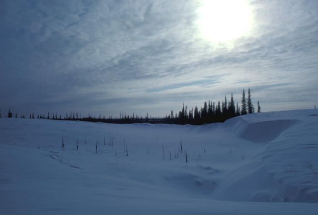 Nohahabara Sand Dunes in Winter Picture