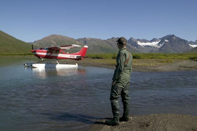 Togiak Refuge Float Plane Picture