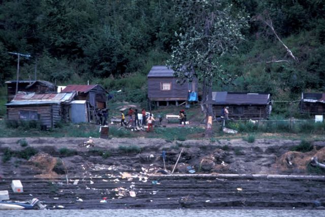 Yistletaw Village on the Yukon River Picture