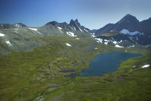 Mountain Valley and Lake Picture