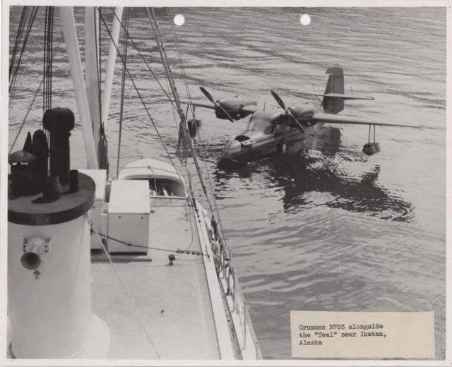 Grumman N703 Alongside the Picture