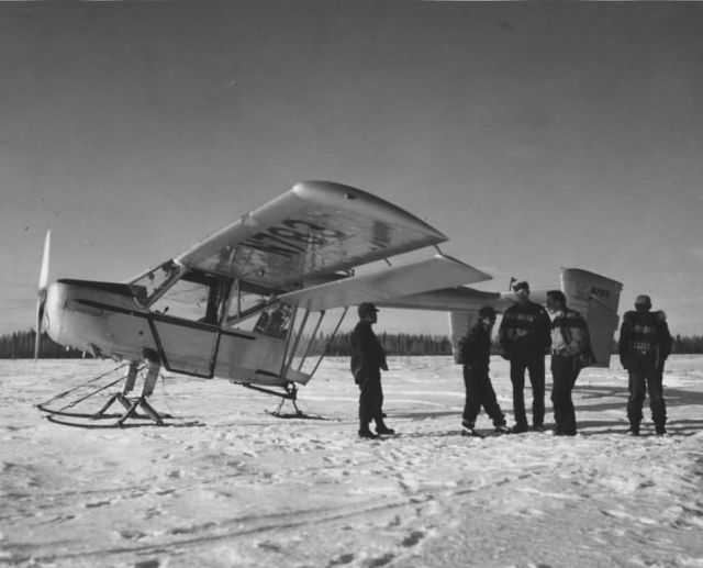 Agent Tremblay and Small Plane N783 Picture
