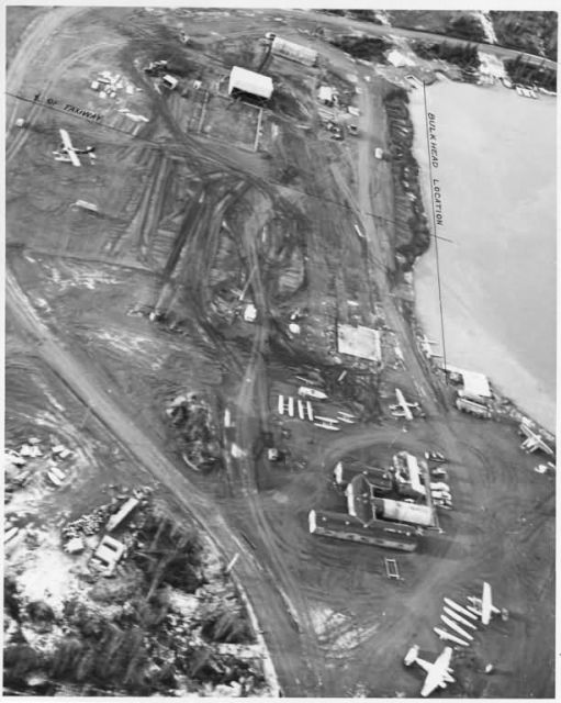 Early Aerial View of Lake Hood, Anchorage Picture
