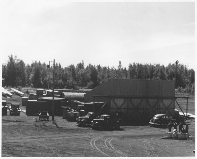 Original Hangar Facilities Lake Hood, Anchorage Picture