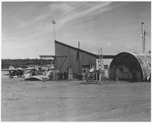 Lake Hood Airplane Base FWS Anchorage Picture